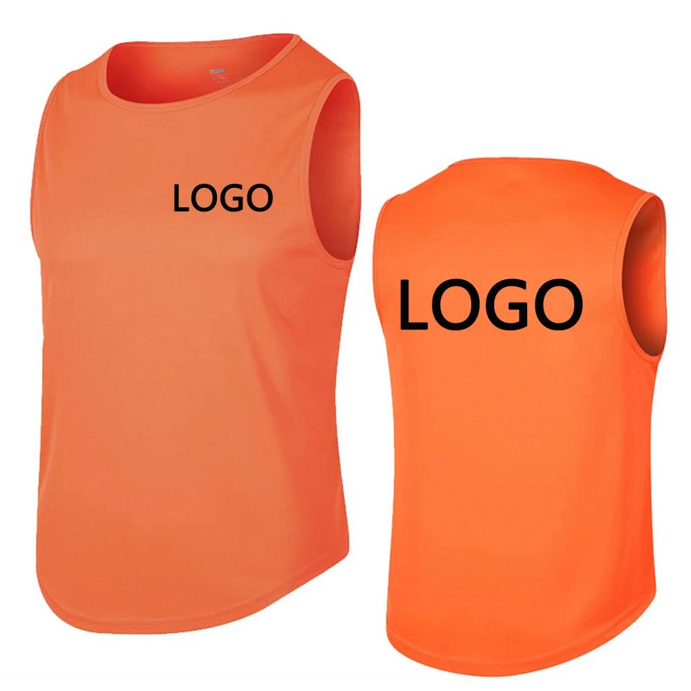 Gilets de sport pour hommes, personnalisez votre numéro et votre logo, uniformes d'équipe, hauts sweat-shirt légers respirants et évacuant la transpiration