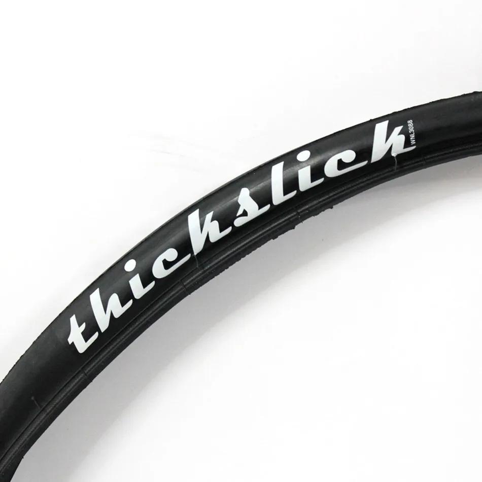 Pneu de vélo de route à engrenages fixes 700 * 23C/25C pneu Freedom ThickSlick 23c lames de course pneu ultraléger haute résistance