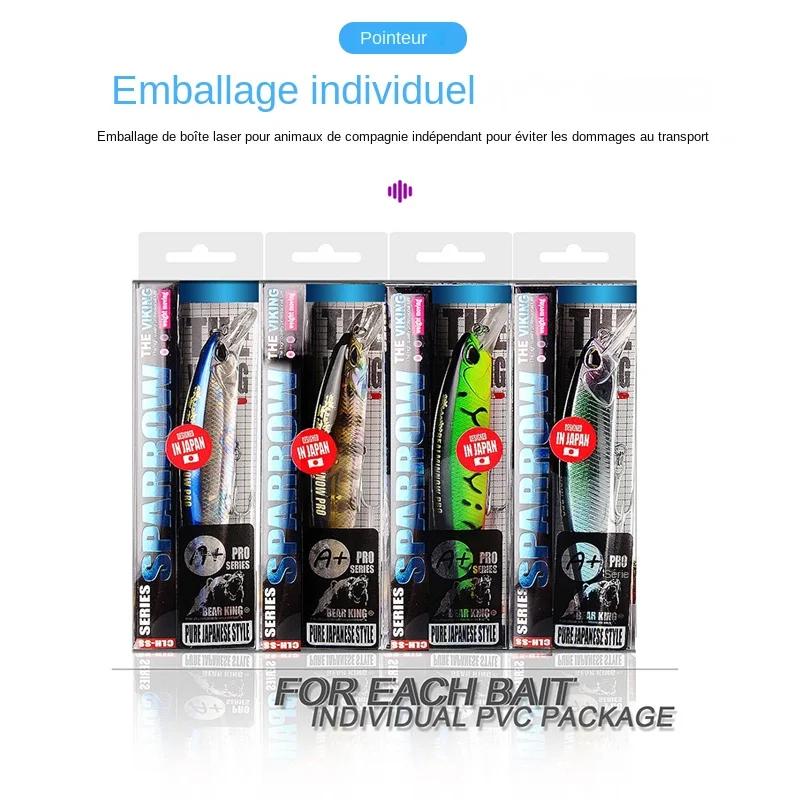 Bearking 10 cm 15g modèle chaud leurres de pêche appât dur 14 couleurs pour choisir vairon qualité professionnel