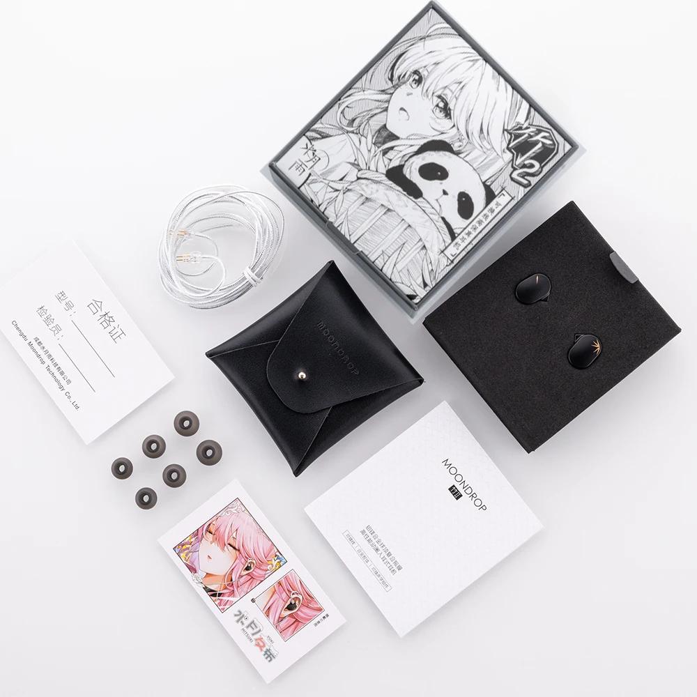 Moondrop CHU II pilote dynamique casque intra-auriculaire CHU2 moniteur IEM écouteur CHU II 3.5mm écouteurs avec câble