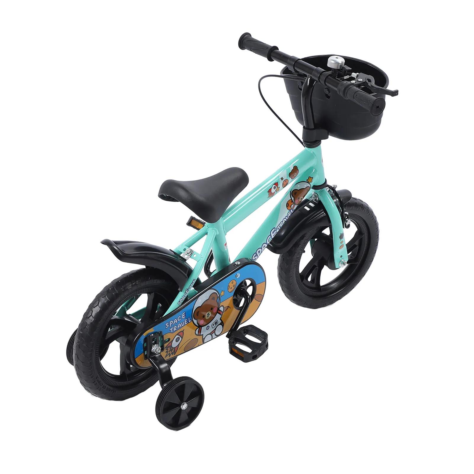Vélo pour enfants de 12 pouces, équitation Stable, cadre en acier à haute teneur en carbone, vélo pour bébé avec roues d'entraînement pour enfants de 2 à 6 ans