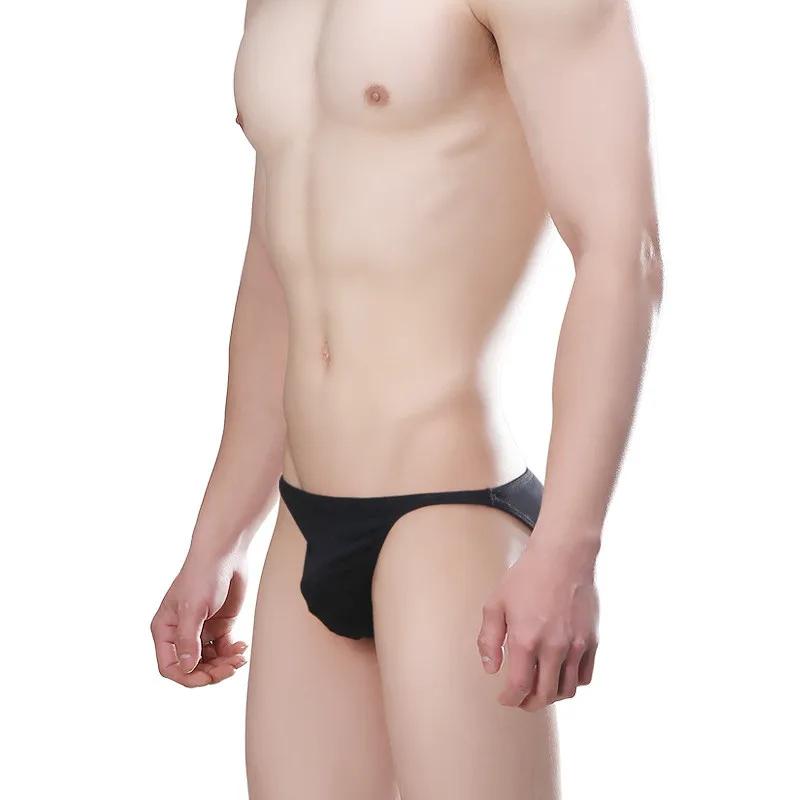 Sous-vêtements pour hommes slips Shorts homme solide coton culotte