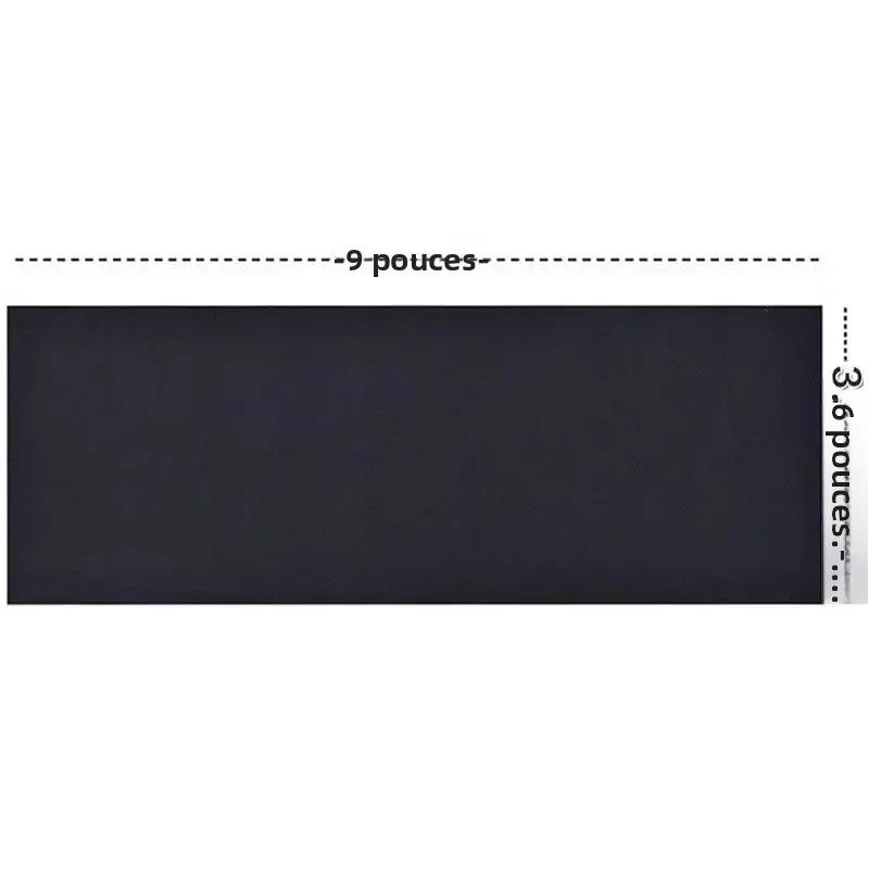 10 pièces papier de verre sec et humide 9x3.6 pouces feuilles de ponçage