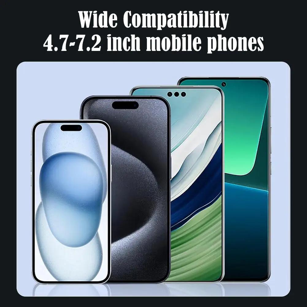 Support de téléphone pour guidon de vélo, support de téléphone pour moto, support de téléphone anti-choc et anti-vibration pour vélo, scooter, moto