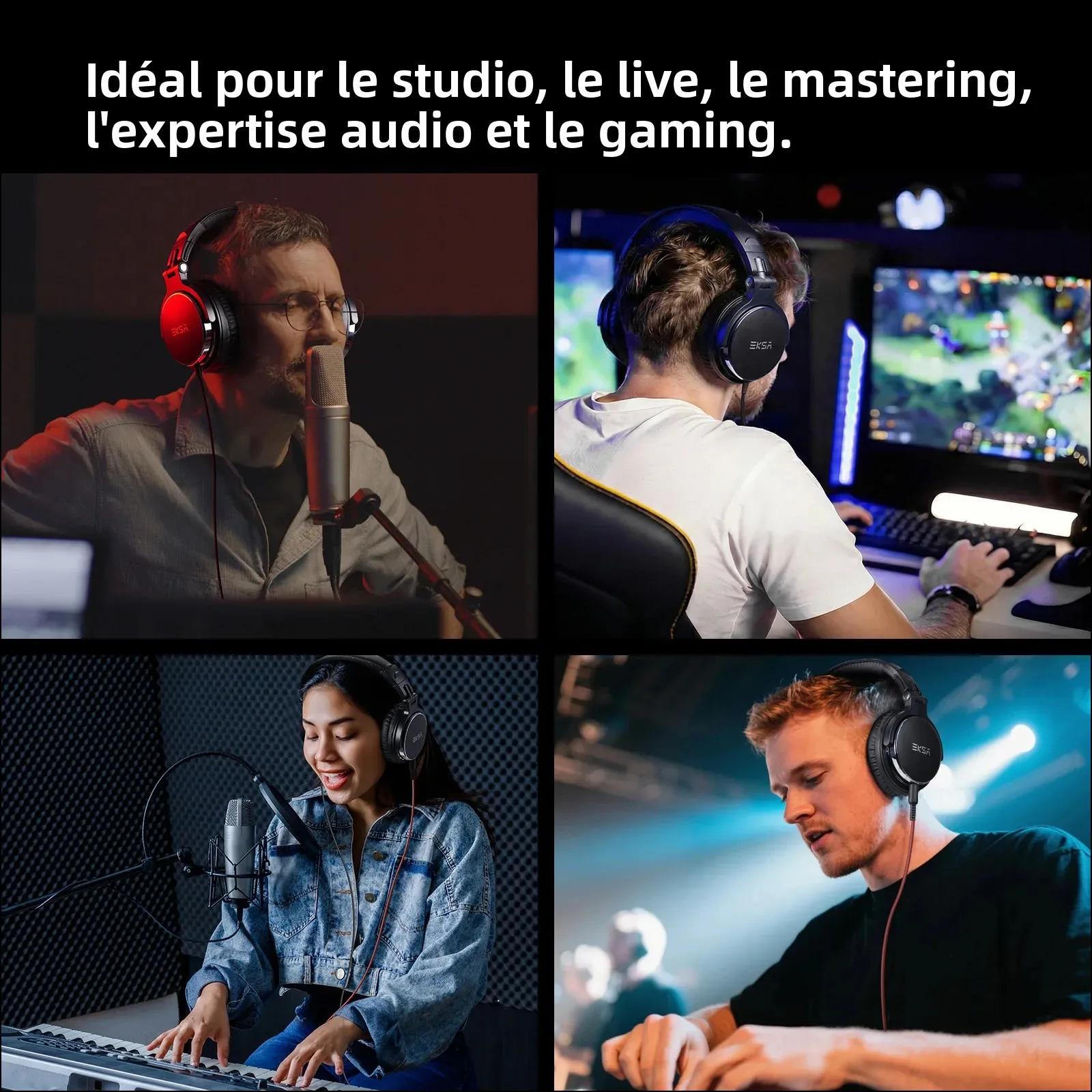 Oneodio Studio HIFI 3.5/6.35mm casque filaire moniteur professionnel