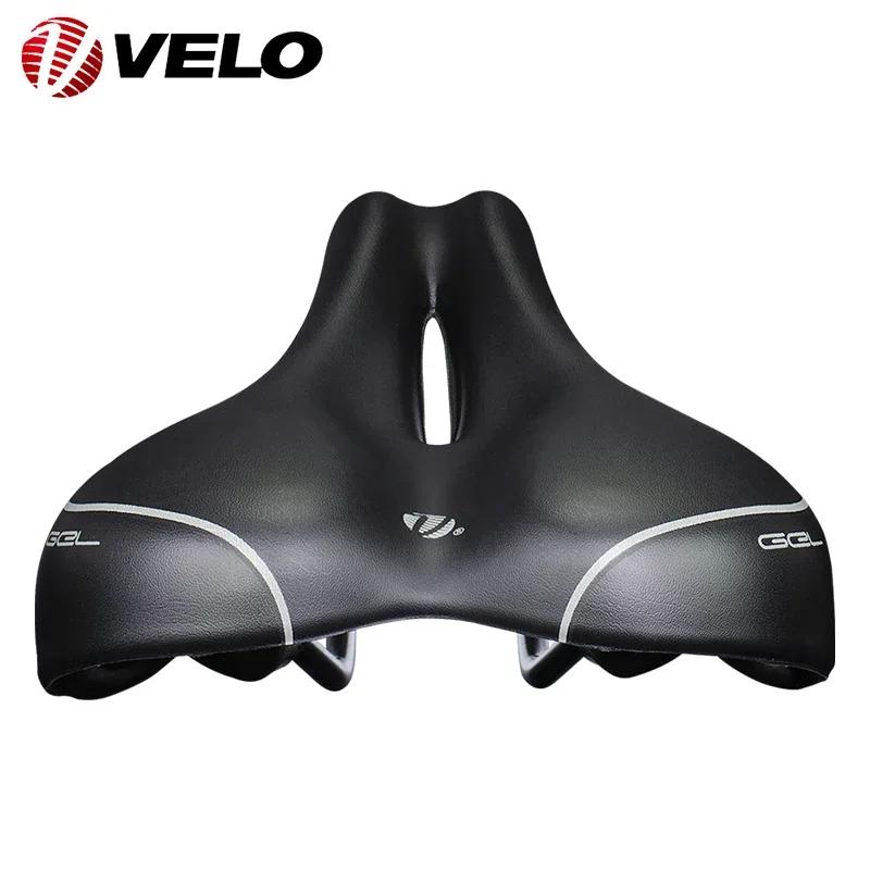 Selle de vélo de route confortable et respirante avec coussin de Gel de silice VL-4290 PU