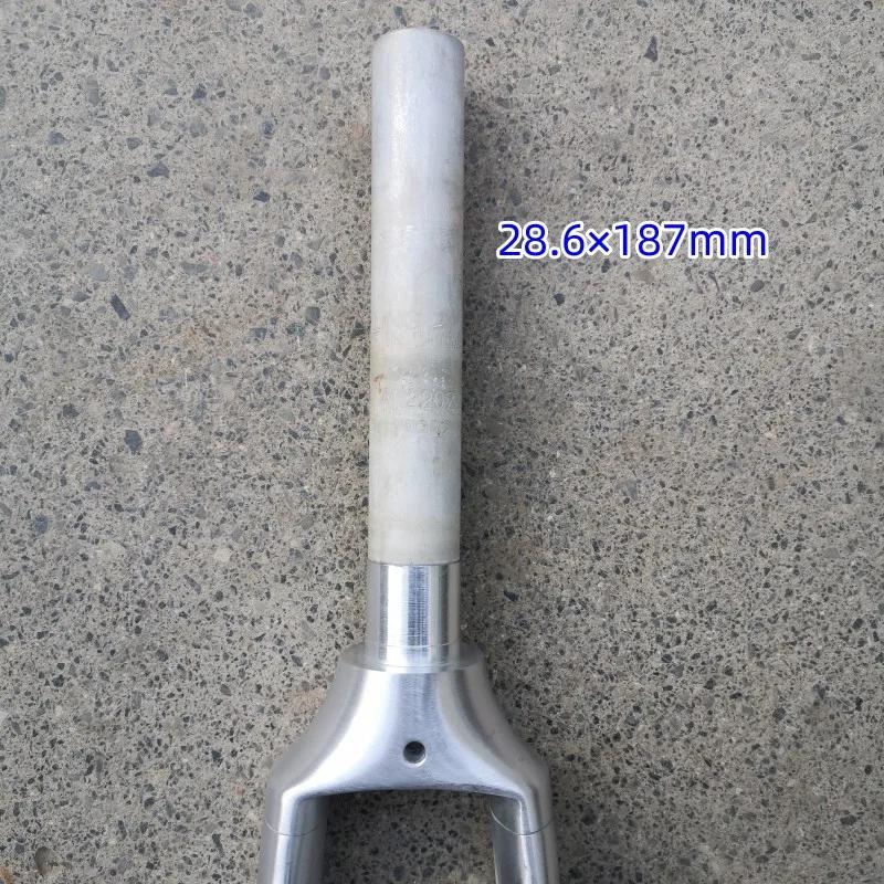 Fourche de vélo pliable 20 pouces en aluminium 406, fourche avant de vélo avec frein V, fourche Workblank