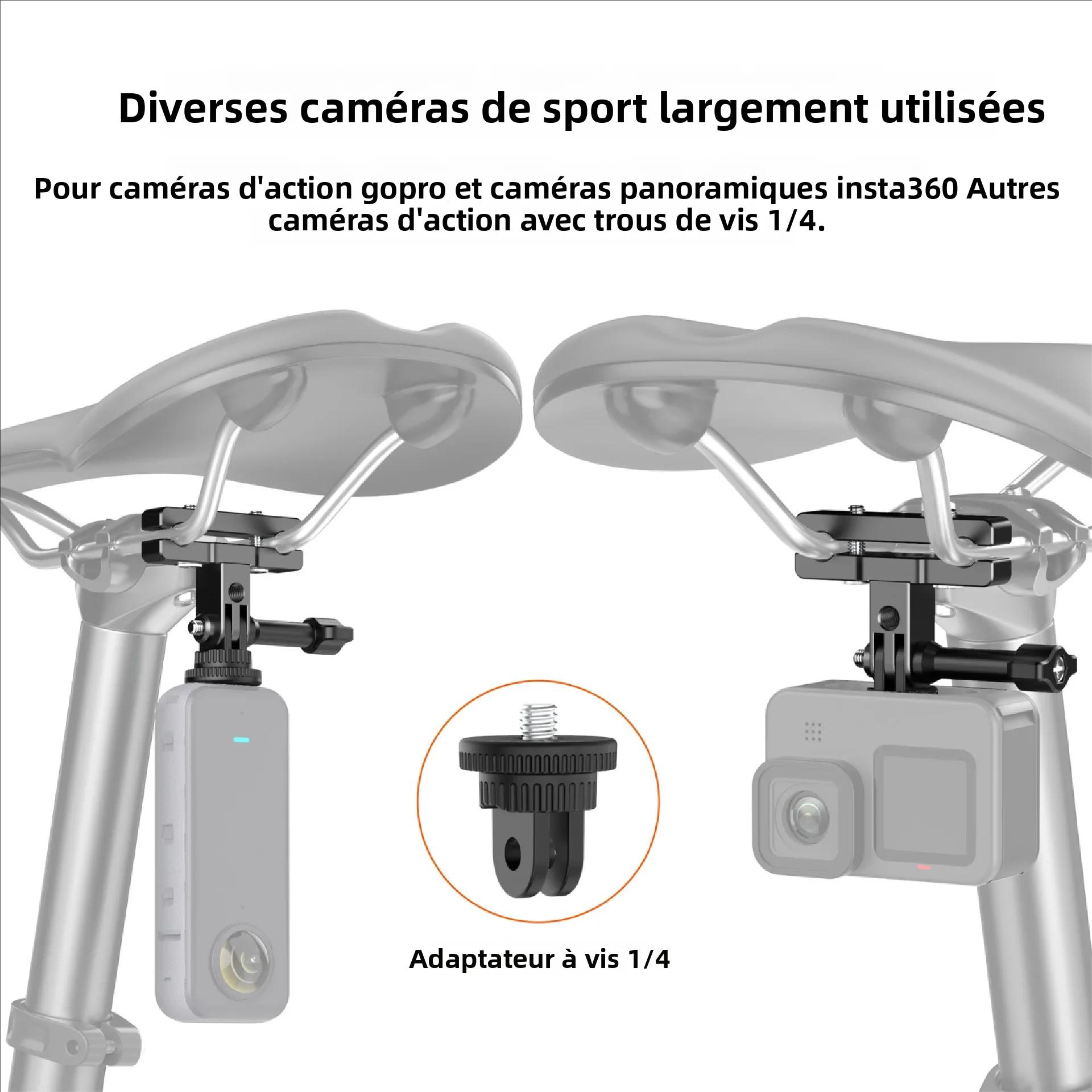 Kit de fixation pour accessoires de vélo Insta360 x5 x4 x3
