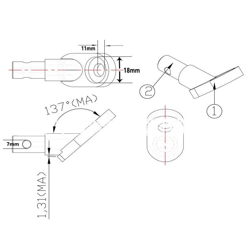 Attelage de remorque de vélo Linker, barre de remorquage de rêves, couremplaçant d'embrayage, connecteur de pièce de vélo, remorque pratique durable
