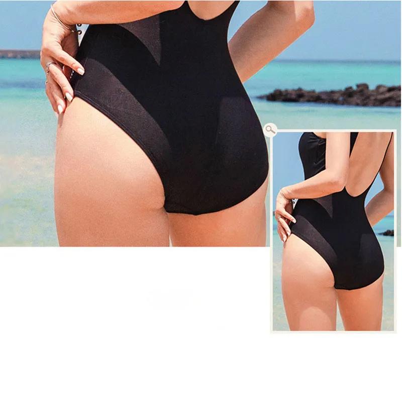 Maillot de bain une pièce dos nu mignon pour femmes - Monokini sexy