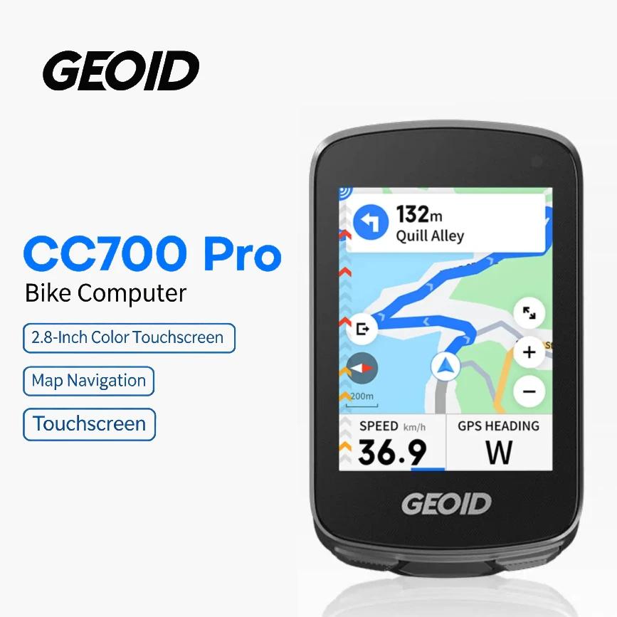 Ordinateur de vélo GEOID CC700 Pro avec écran tactile de 2