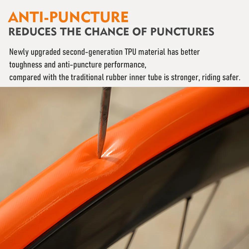28g chambre à air de vélo ultralégère 700x18 25 28 pneu
