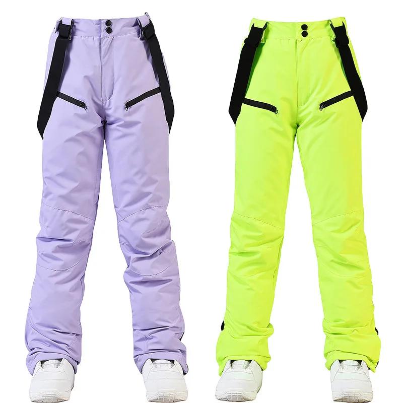 Pantalon de ski coupe-vent pour homme et femme
