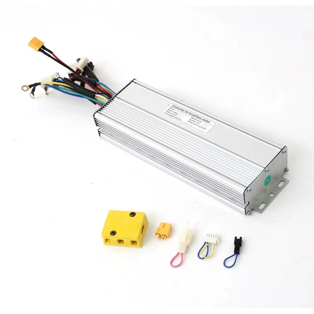 KT Ebike 36V/48V 1500W 1800W 45A Kit de bricolage de vélo électrique contrôleur cc sans brosse Conversion régénératrice