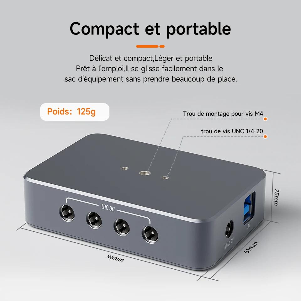 Svbony SV241 astronomie Micro DC + USB HUB Box USB3.1 sortie de lecture haute vitesse et Interface type-c pour l'astroph