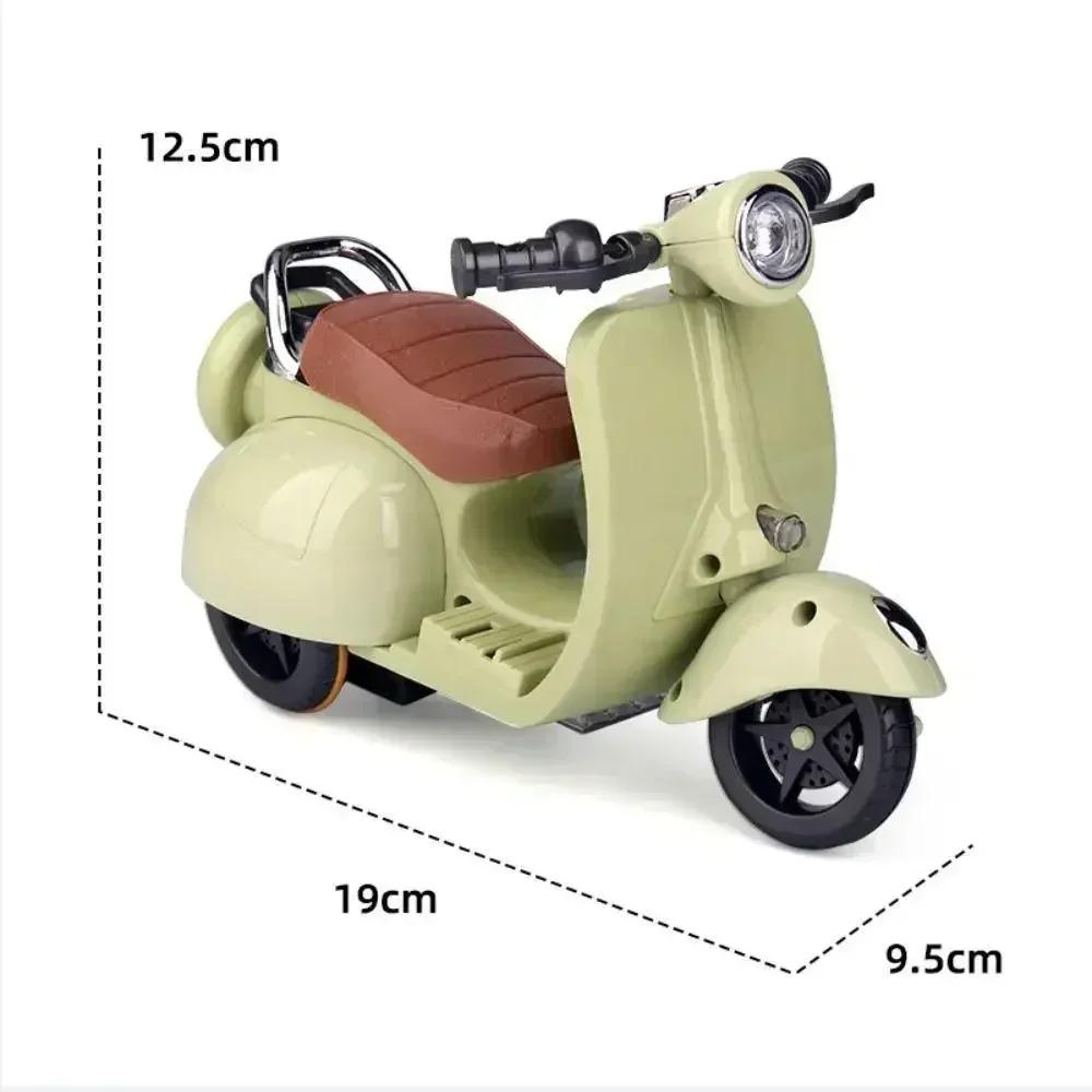 Mini vélo électrique poupée moto rotatif jouet pour enfants pour Labubu jouet moteur accessoires de poupée créatifs
