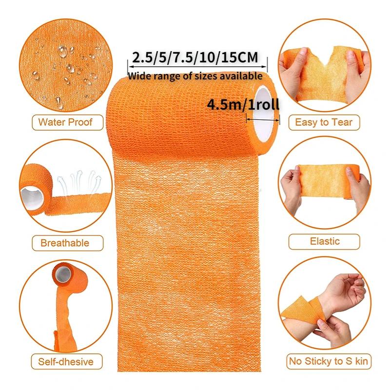 Bandage de sport élastique en élastoplast