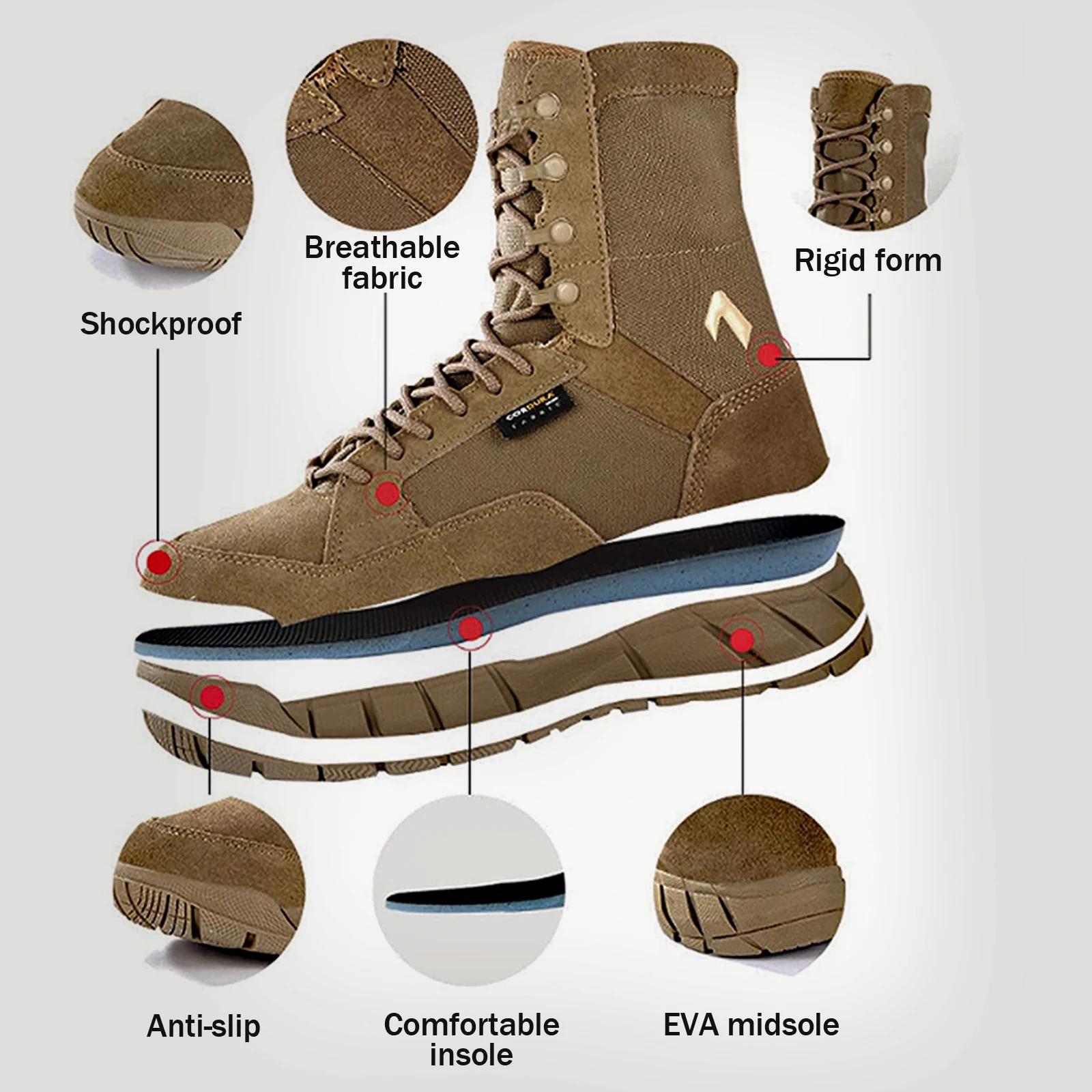 Bottes tactiques PAVEHAWK pour homme robustes et confortables pour randonnée travail et loisirsextérieur