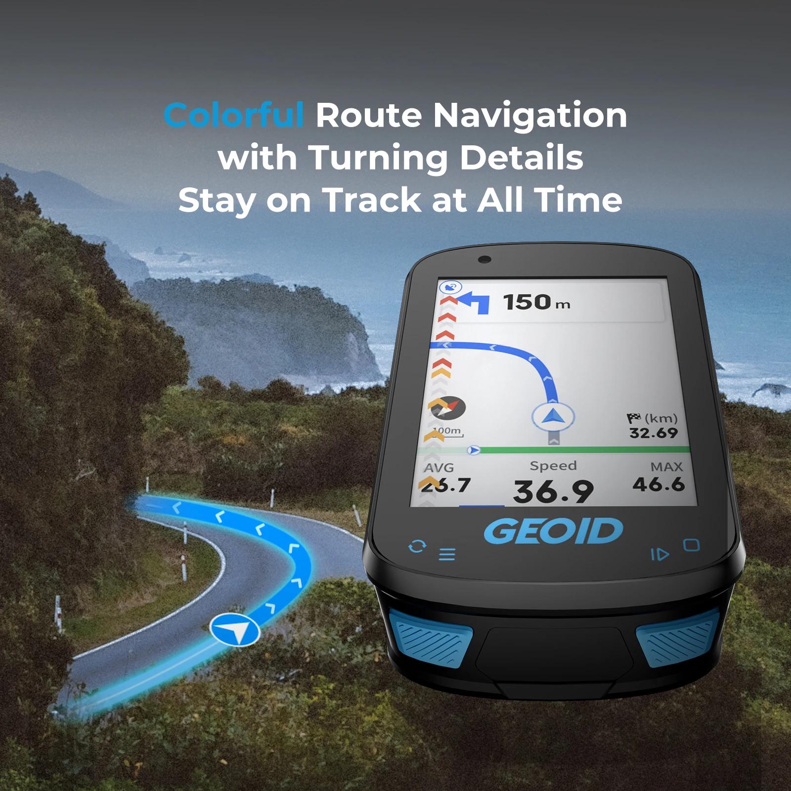 Ordinateur de vélo GPS GEOID