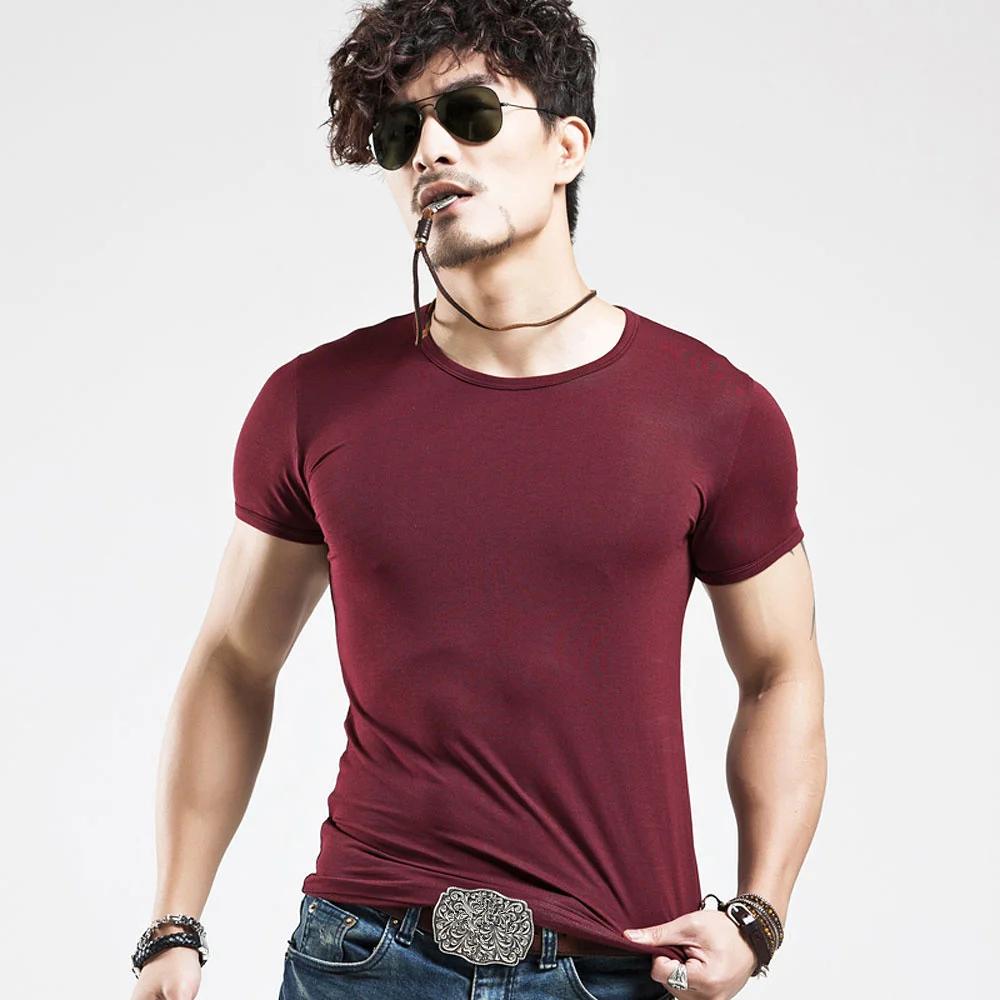 Nouveau T-shirt Homme 2026 – Col en V – Idéal pour le Fitness – Hauts et Vêtements pour Hommes