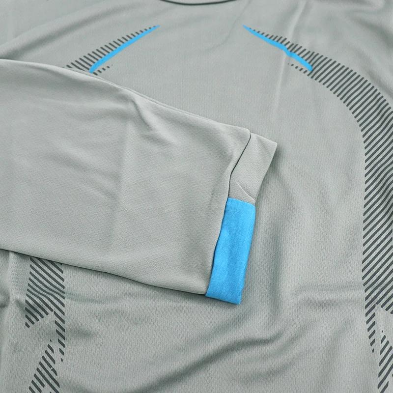 T-Shirt d'été manches longues pour hommes 2024 - Séchage rapide respirant protection solaire plein air