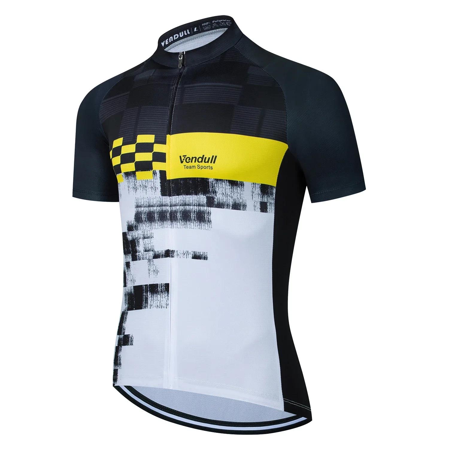 Maillot de cyclisme homme Vendull Pro 2025 – Vêtements d'été pour VTT – Ropa Ciclismo – Tenue de vélo