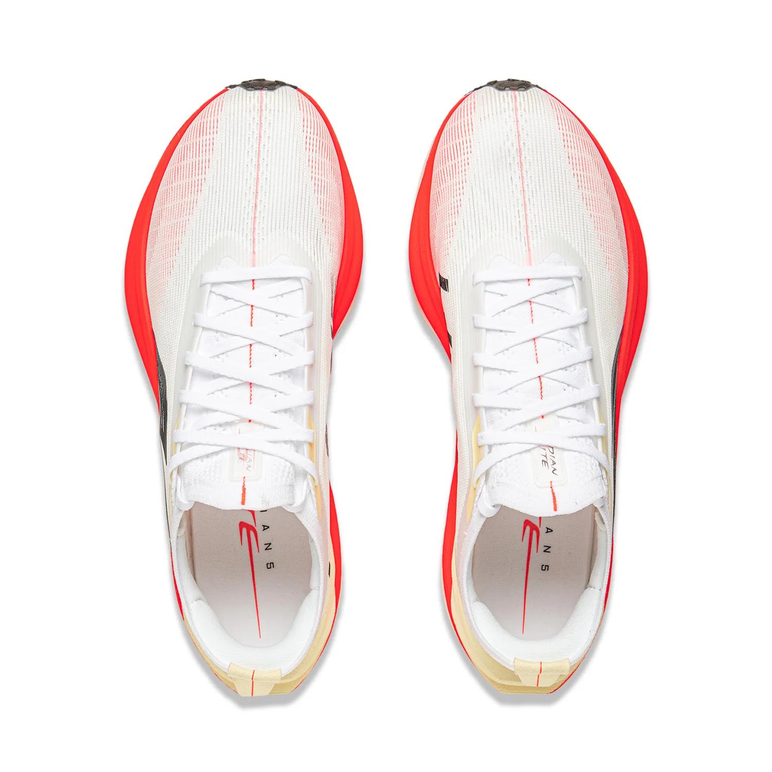Chaussures de course unisexes Li-Ning FEIDIAN 5 ELITE avec plaque carbone - Baskets antidérapantes SUPER BOOM