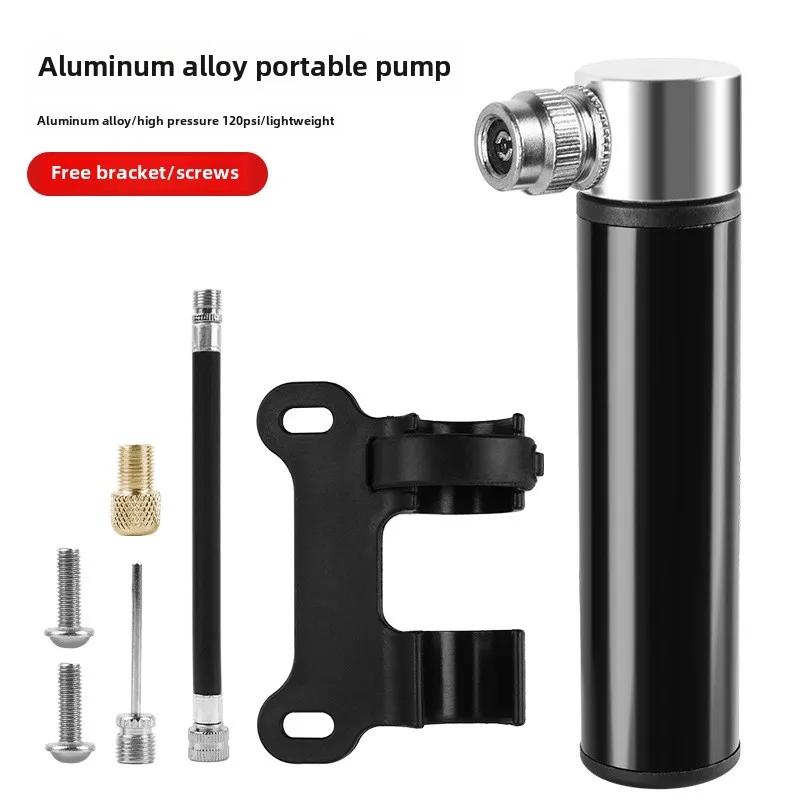 Mini pompe à vélo Portable en alliage d'aluminium