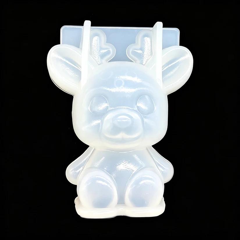 Moule en silicone 3D pour décoration de gâteaux en fondant