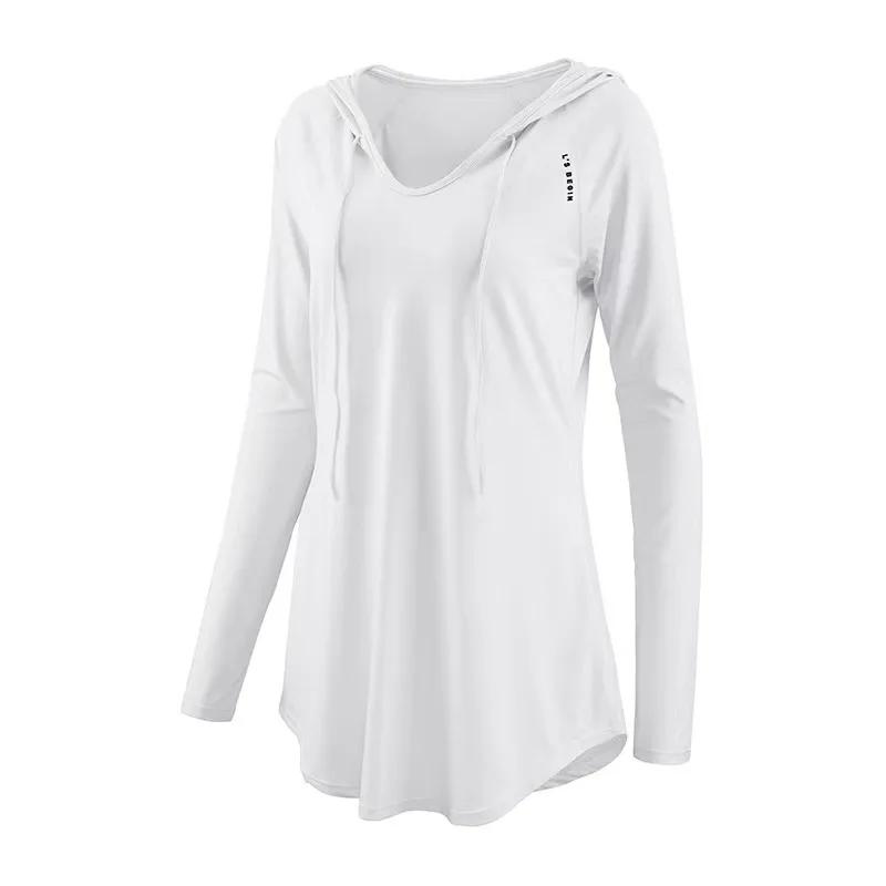 Chemise de sport décontractée à manches longues pour femmes