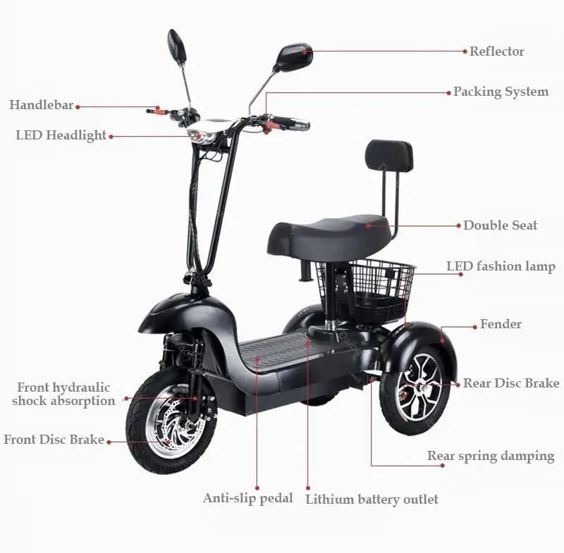 Mini Scooter électrique de 12 pouces pour adultes