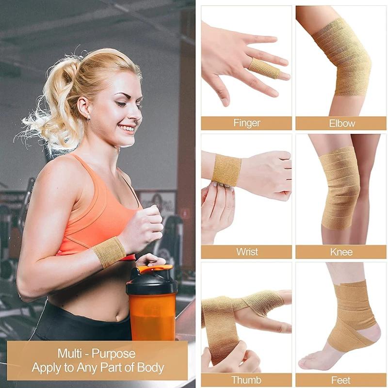 Bandage de sport élastique en élastoplast