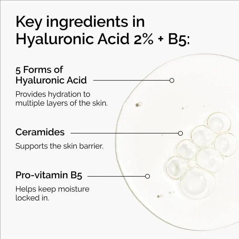 Acide hyaluronique 2% + B5