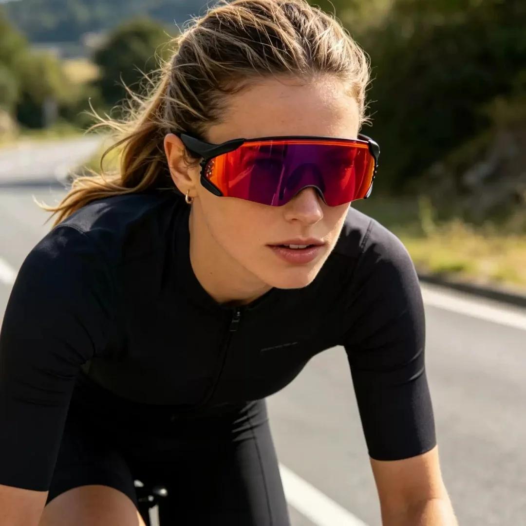 Lunettes de soleil sport polarisées Velo Kato en promotion, protection UV400, pour VTT, cyclisme, course à pied, pêche, randonnée, lunettes coupe-vent