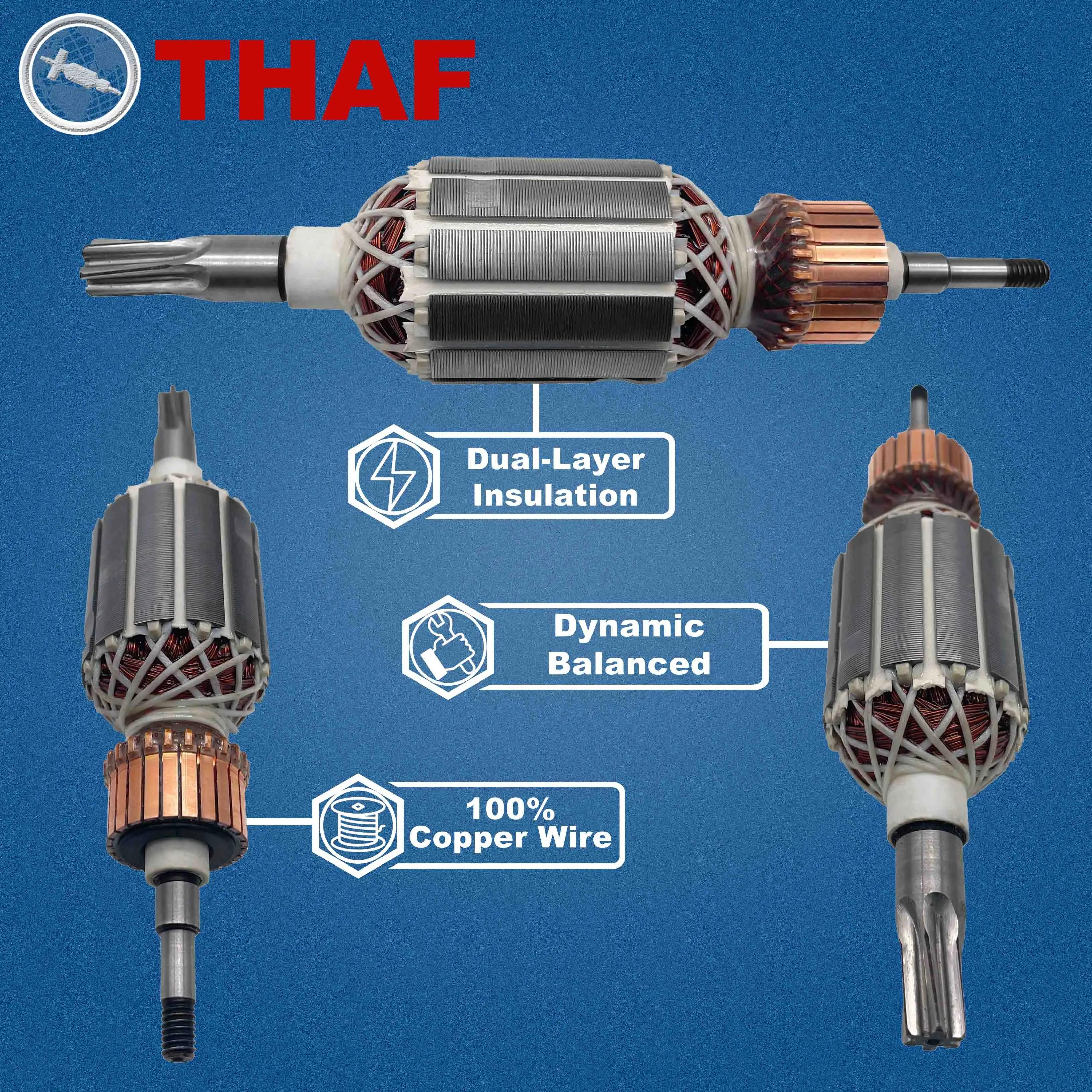 AC 220V 240V HR4001 HR4001C HR4010C Induit Rotor pour MAKITA HR4011C HR4001CX Marteau Perforateur Pièces de rechange Per