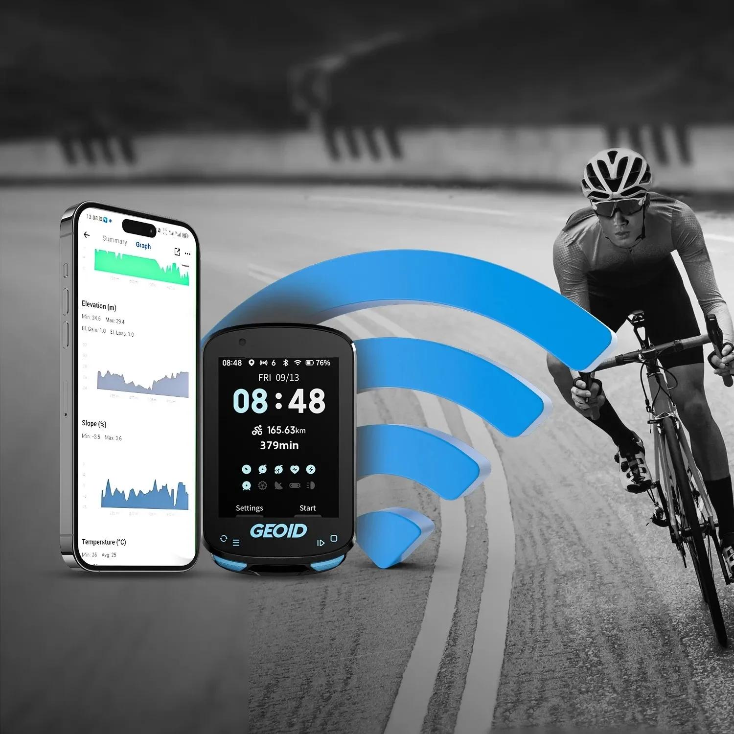 Ordinateur de vélo GPS GEOID