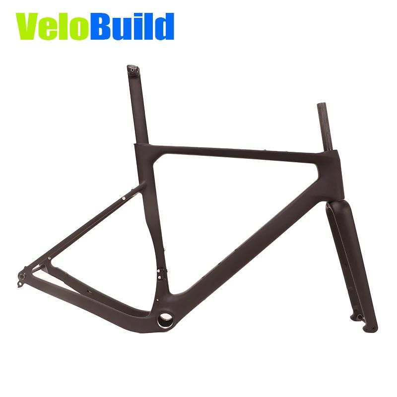 VeloBuild route fibre de carbone gravier vélo cadres support inférieur T47 nouveau cintre arrière UDH