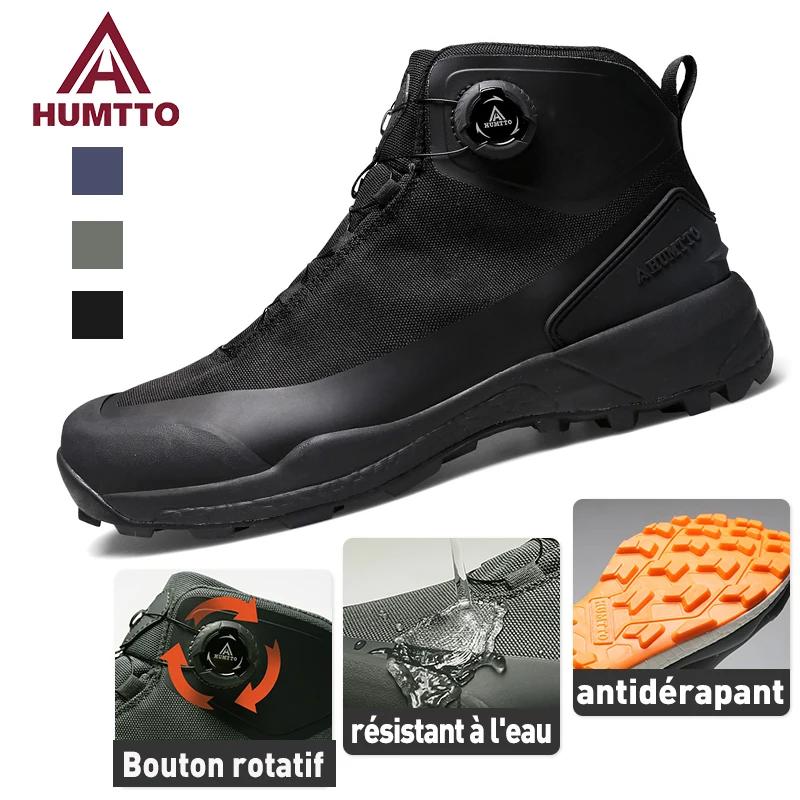 HUMTTO – chaussures de randonnée imperméables pour hommes