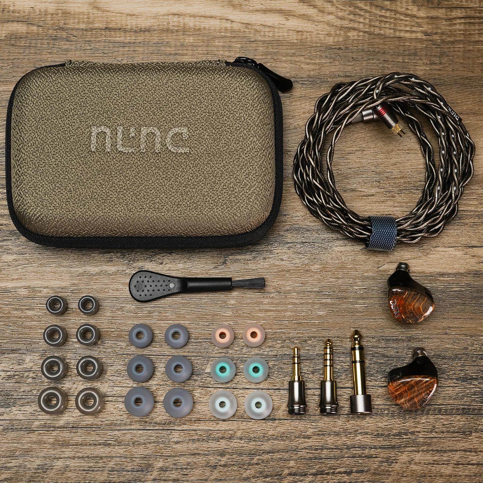 HiFiGo DUNU x Gizaudio DaVinci 2DD + 4BA écouteurs intra-auriculaires hybrides avec câble de fiches de terminaison échan