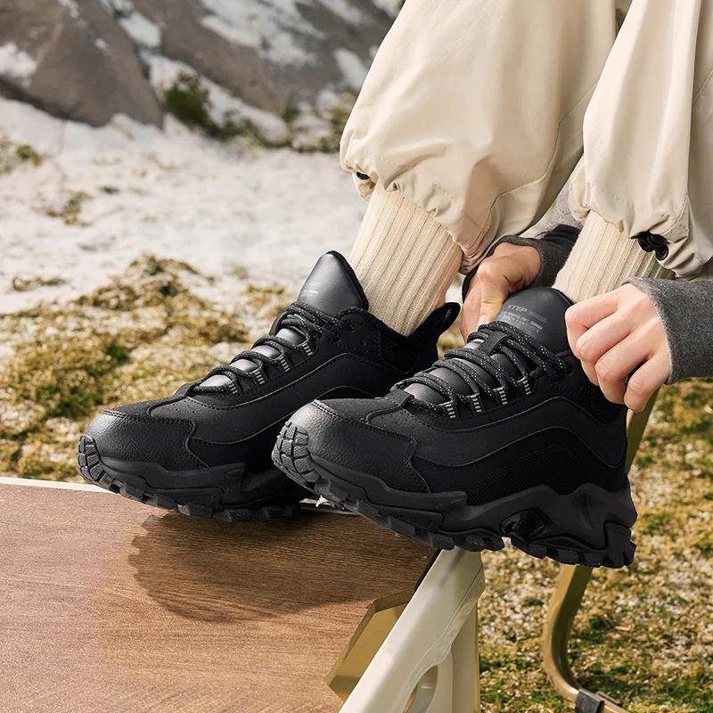 Chaussures Xtep coton femmes hiver baskets rétro confortables durables mode sport