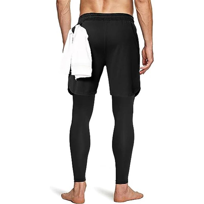 Pantalons de Sport pour hommes 2 en 1