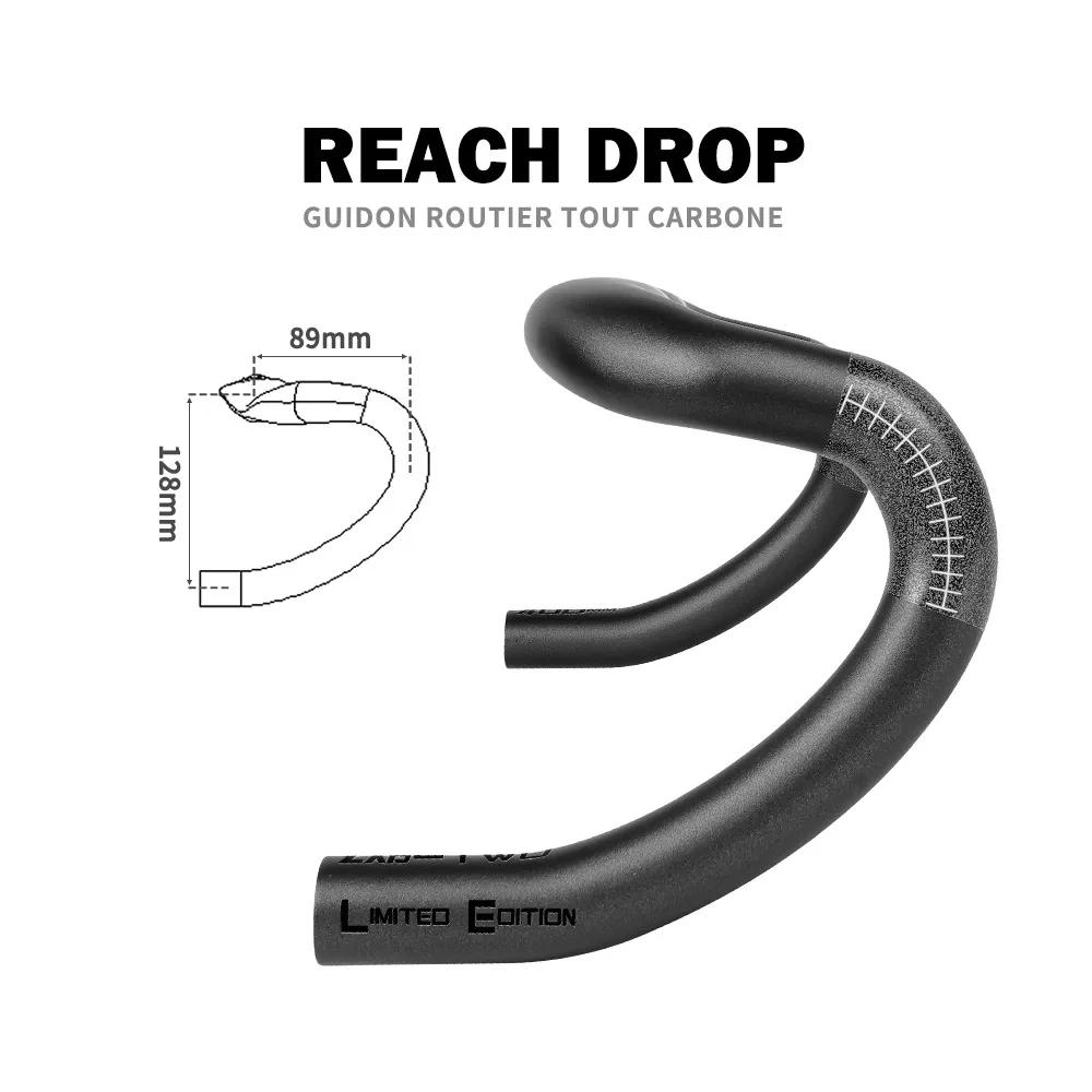 TOSEEK – guidon de vélo de route en Fiber de carbone
