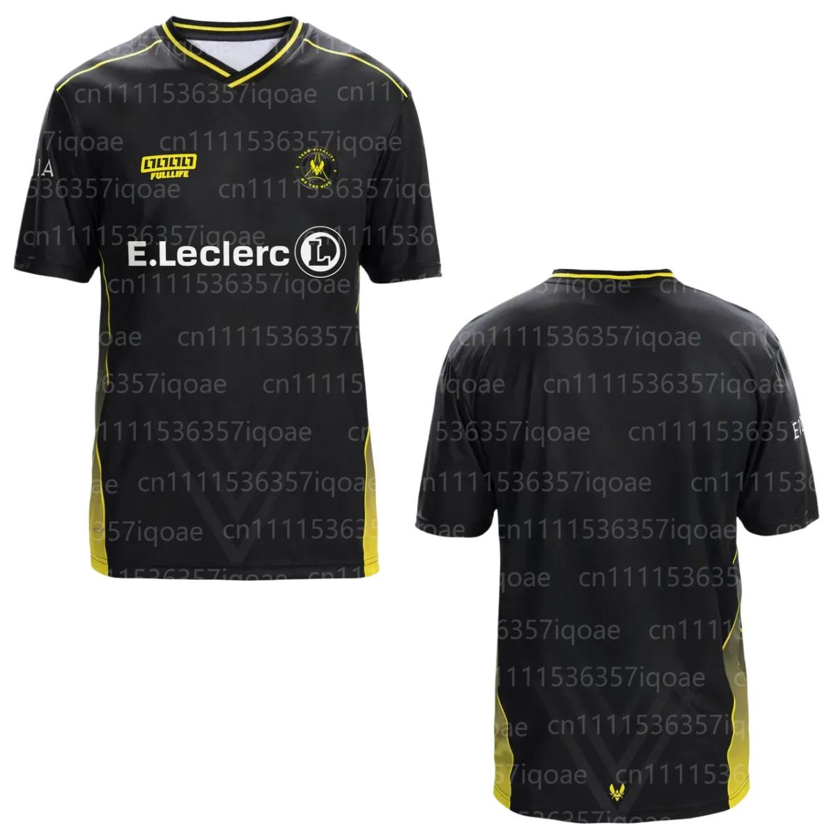 Maillot E-sports Valorant Vitality Pro 2026 pour Homme – T-shirt Confortable et Respirant pour Fans de Rocket League – Personnalisable