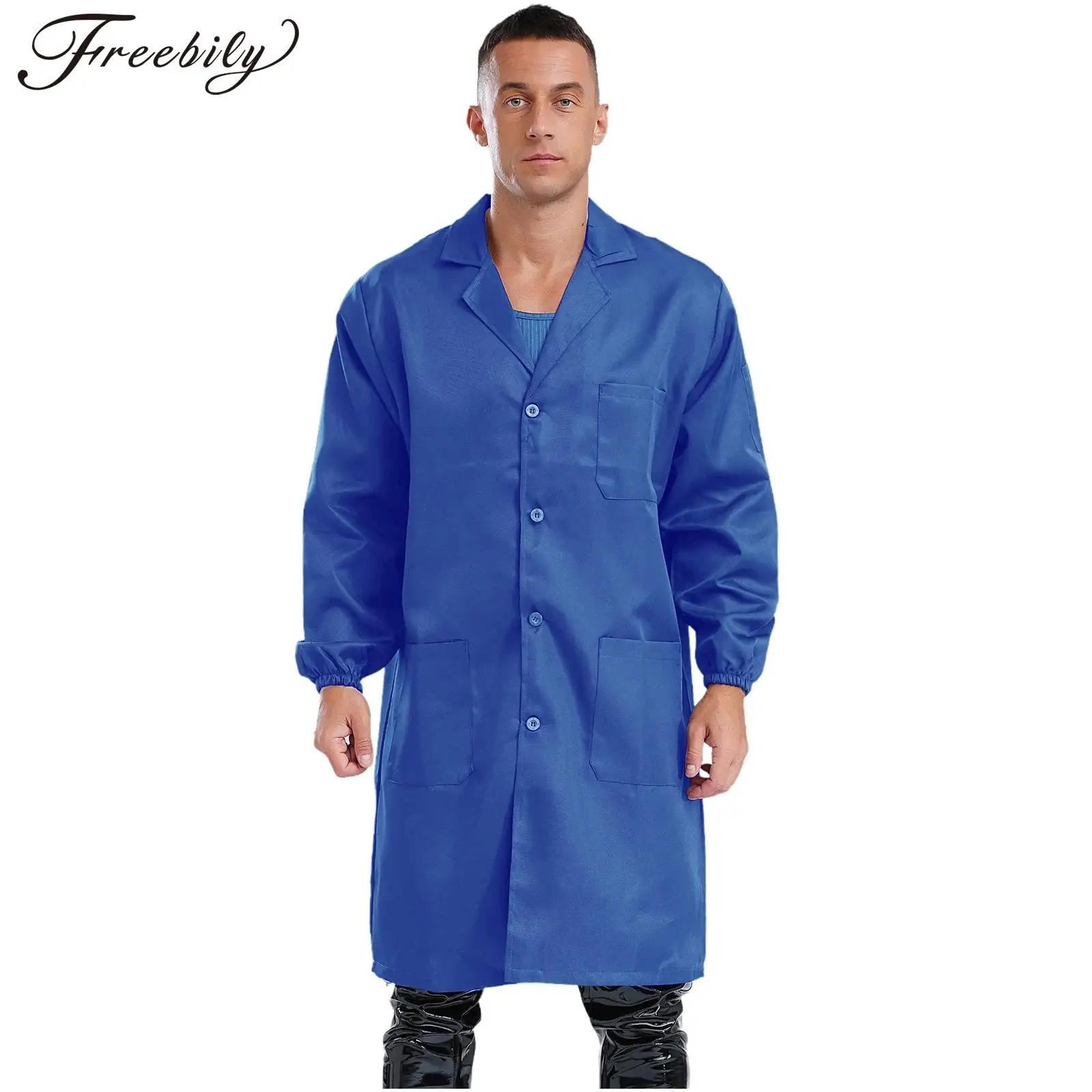Vêtements de travail unisexes à simple boutonnage