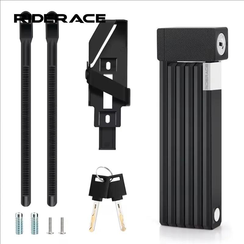 Serrures à chaîne de cyclisme, serrure de vélo pliable, Portable, haute sécurité, antivol, vtt, vélo, Scooter électrique