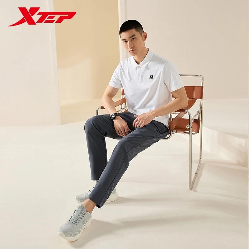Pantalon de survêtement tissé Xtep pour hommes été - Respirant décontracté confortable plein air bas