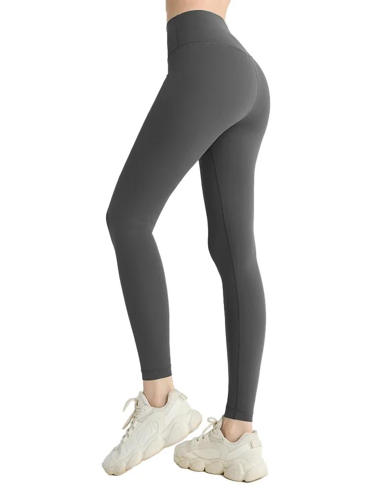 Leggings yoga femme taille haute levage hanche fitness course cyclisme respirant