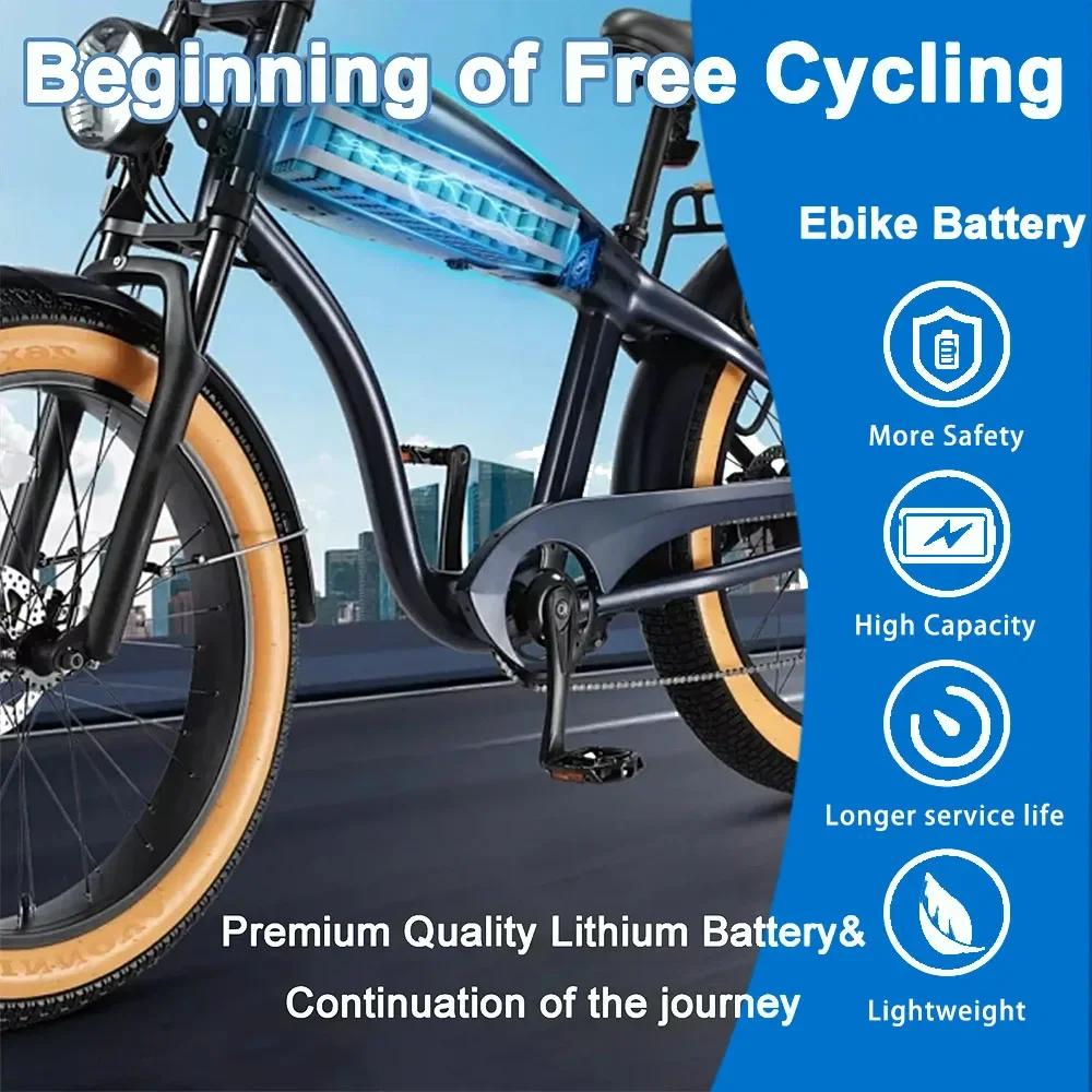 Batterie de vélo électrique haute capacité