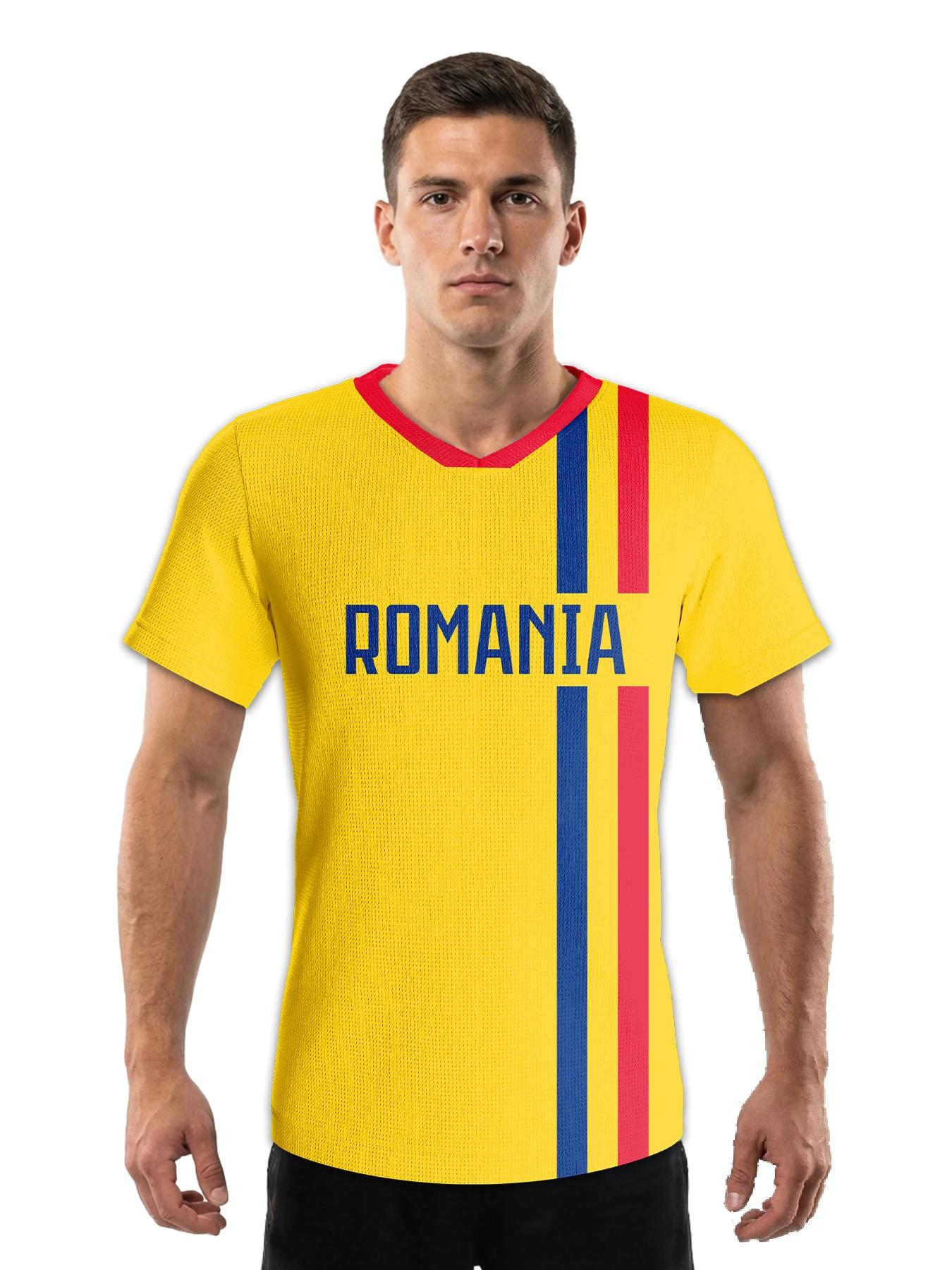 Maillot de football roumanie personnalisé