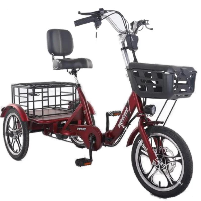 Vélo électrique pliant 3 roues Mini pour adultes